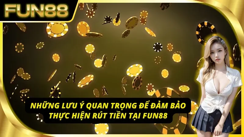 Lưu ý quan trọng đảm bảo Fun88 rút tiền thành công