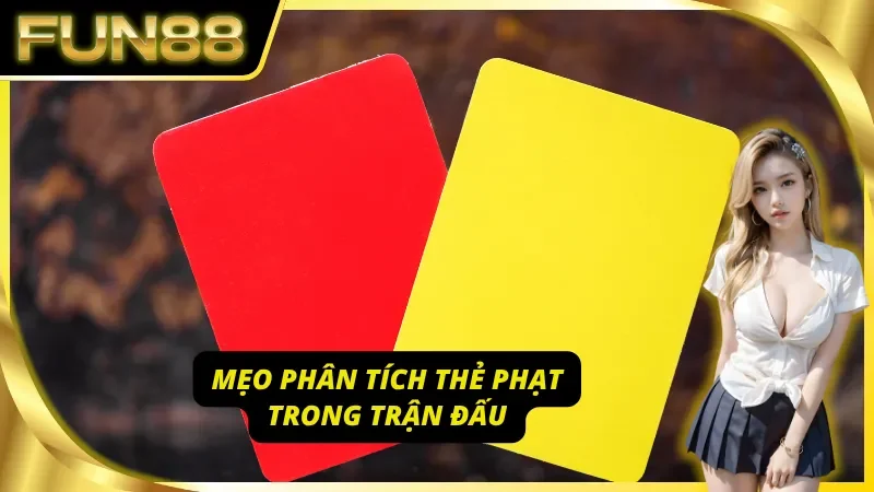 Mẹo phân tích kèo thẻ phạt dành cho tân thủ khi chơi tại Fun88